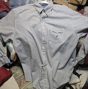 Mens Nautica 2XL Button Down Shirt